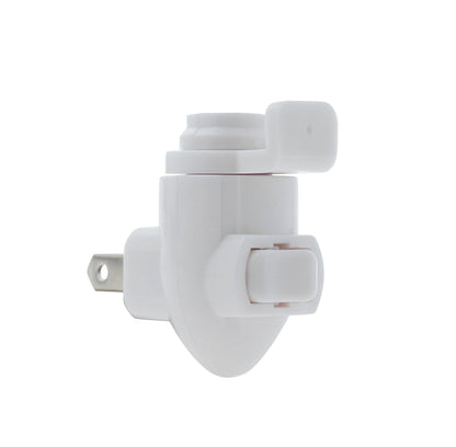 Creative Hobbies Plug In Night Light Module Pack of 10 – White Plastic, Customizable