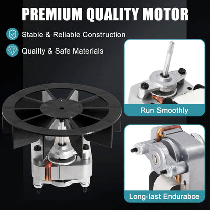 Criditpid BP27 Fan Motor Replacement for Broan Nutone Fans — 50 CFM, 2.0 Sones