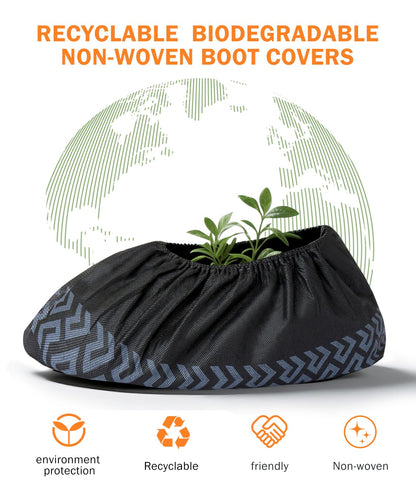 DclobTop X-Large Shoe Covers - Non-Slip, Durable & Breathable (100 Pcs)