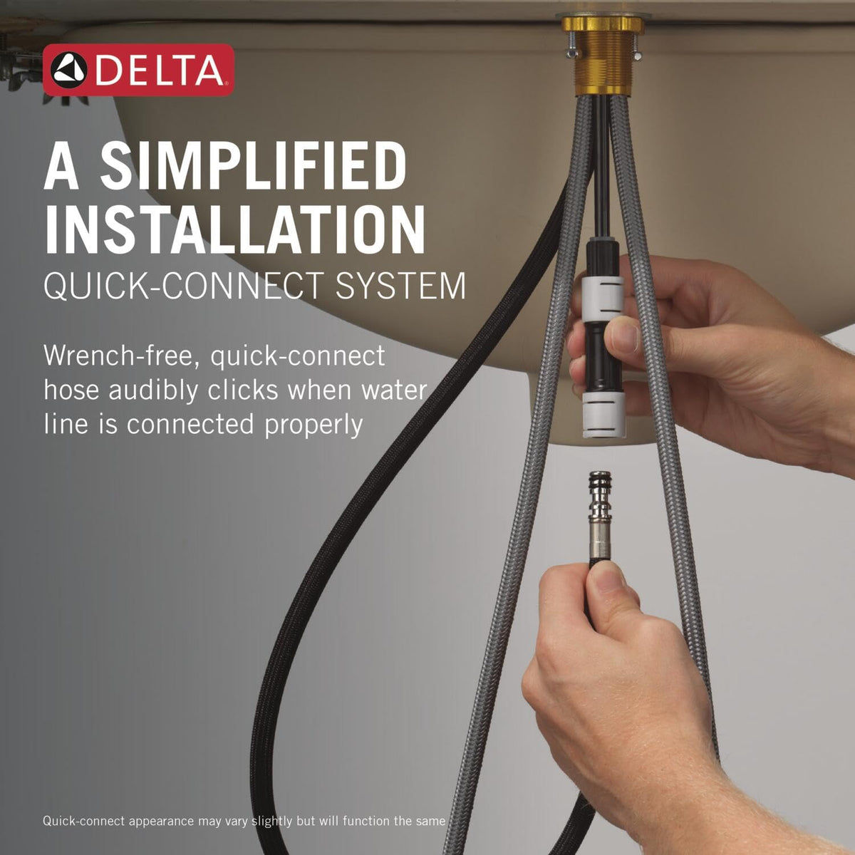 Delta Arvo Brushed Nickel 8-Inch Widespread Faucet with Pull-Down Sprayer | MagnaTite Docking