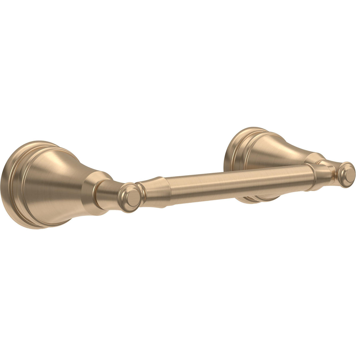 Delta Mylan Pivoting Toilet Paper Holder in Champagne Bronze – Wall-Mounted, Space-Saving Bath Accessory