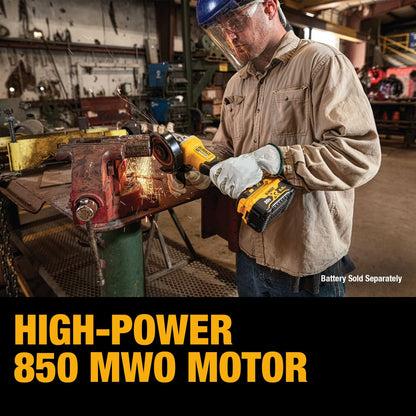 DEWALT 20V MAX Brushless Angle Grinder (Tool Only) 4-1/2 in – Paddle Switch, Kickback Brake