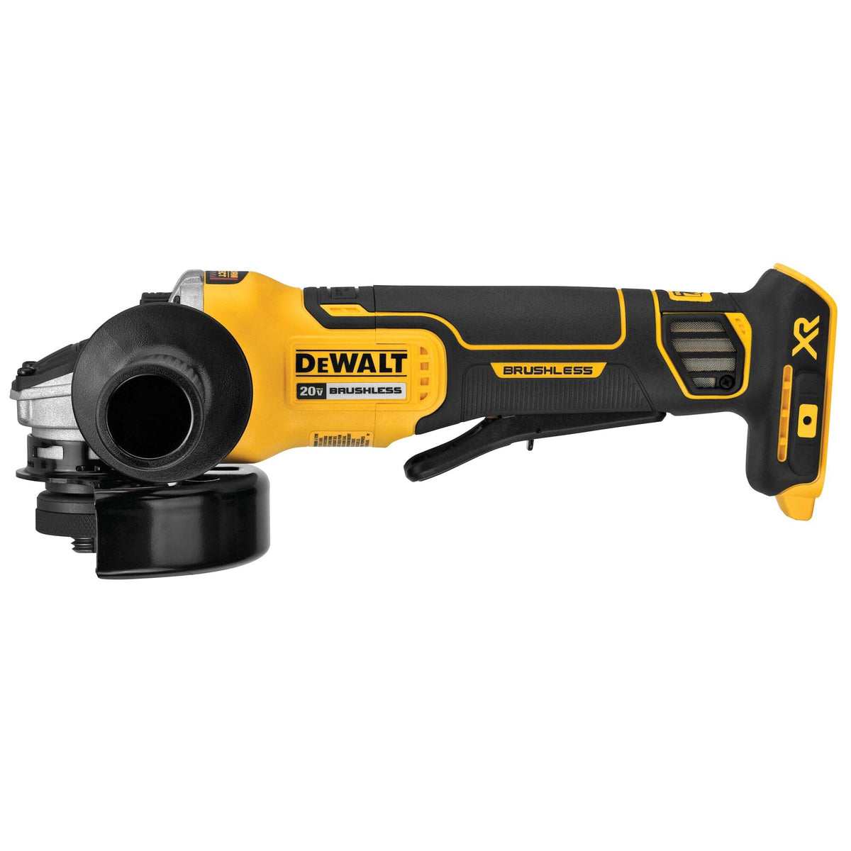 DEWALT 20V MAX Brushless Angle Grinder (Tool Only) 4-1/2 in – Paddle Switch, Kickback Brake