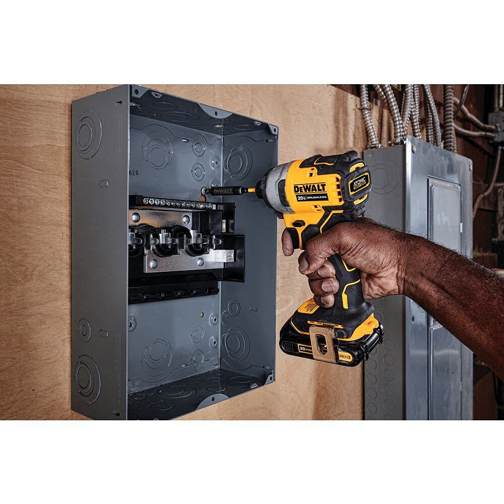DEWALT ATOMIC 20V MAX Impact Driver (DCF809B) – Compact Cordless, 1700 in-lbs