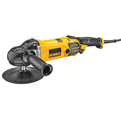 DEWALT Buffer Polisher DWP849X – 7-In/9-In, 12 Amp, Variable Speed 0–3,500 RPM