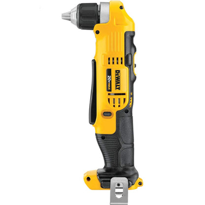DEWALT DCD740B 20V MAX Right Angle Drill (Tool Only) – Compact 3/8 in Chuck, Dual Speed