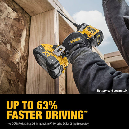 DEWALT DCF860B 20V MAX XR 1/4-Inch Cordless Impact Driver — Bare Tool
