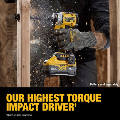 DEWALT DCF860B 20V MAX XR 1/4-Inch Cordless Impact Driver — Bare Tool