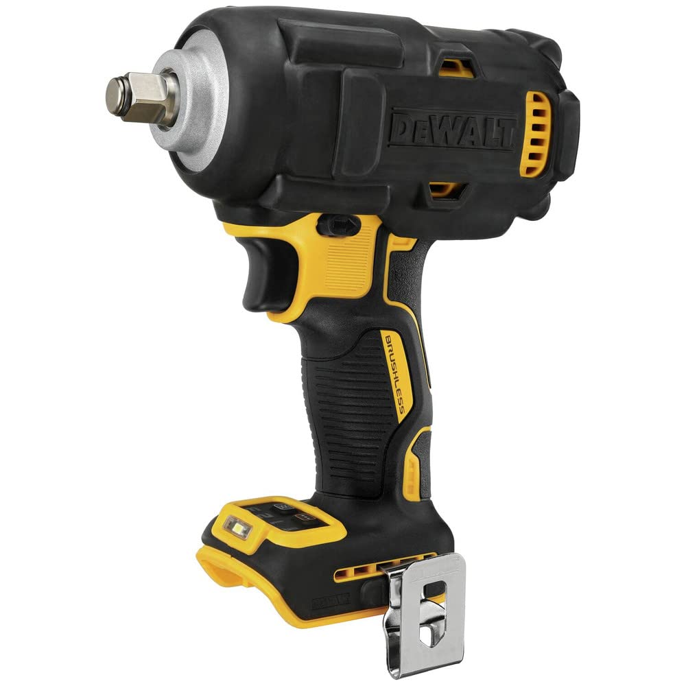 DEWALT 20V MAX XR Cordless Impact Wrench — 1/2 in Hog Ring (DCF891B) Bare Tool