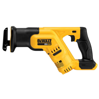 DEWALT 20V MAX Cordless Reciprocating Saw (DCS387B) — Compact, Variable Speed, LED Light, Bare Tool