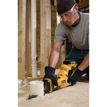 DEWALT 20V MAX Cordless Reciprocating Saw (DCS387B) — Compact, Variable Speed, LED Light, Bare Tool