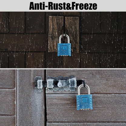 Diyife Heavy-Duty Weatherproof Padlock – One-Touch Unlocking, Hidden Password