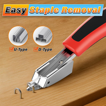 DIYSELF 4-in-1 Heavy-Duty Upholstery Staple Gun for Wood