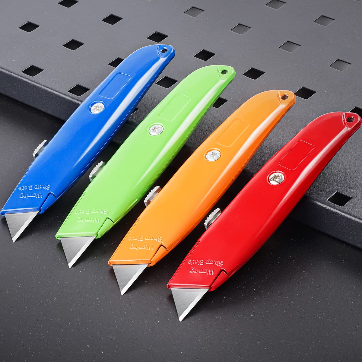DIYSELF 8 Pack Box Cutters – Premium Retractable Utility Knife Set