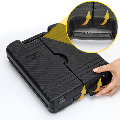DOWELL 90-Piece Tool Set | Home Repair Hand Tools in Storage Case