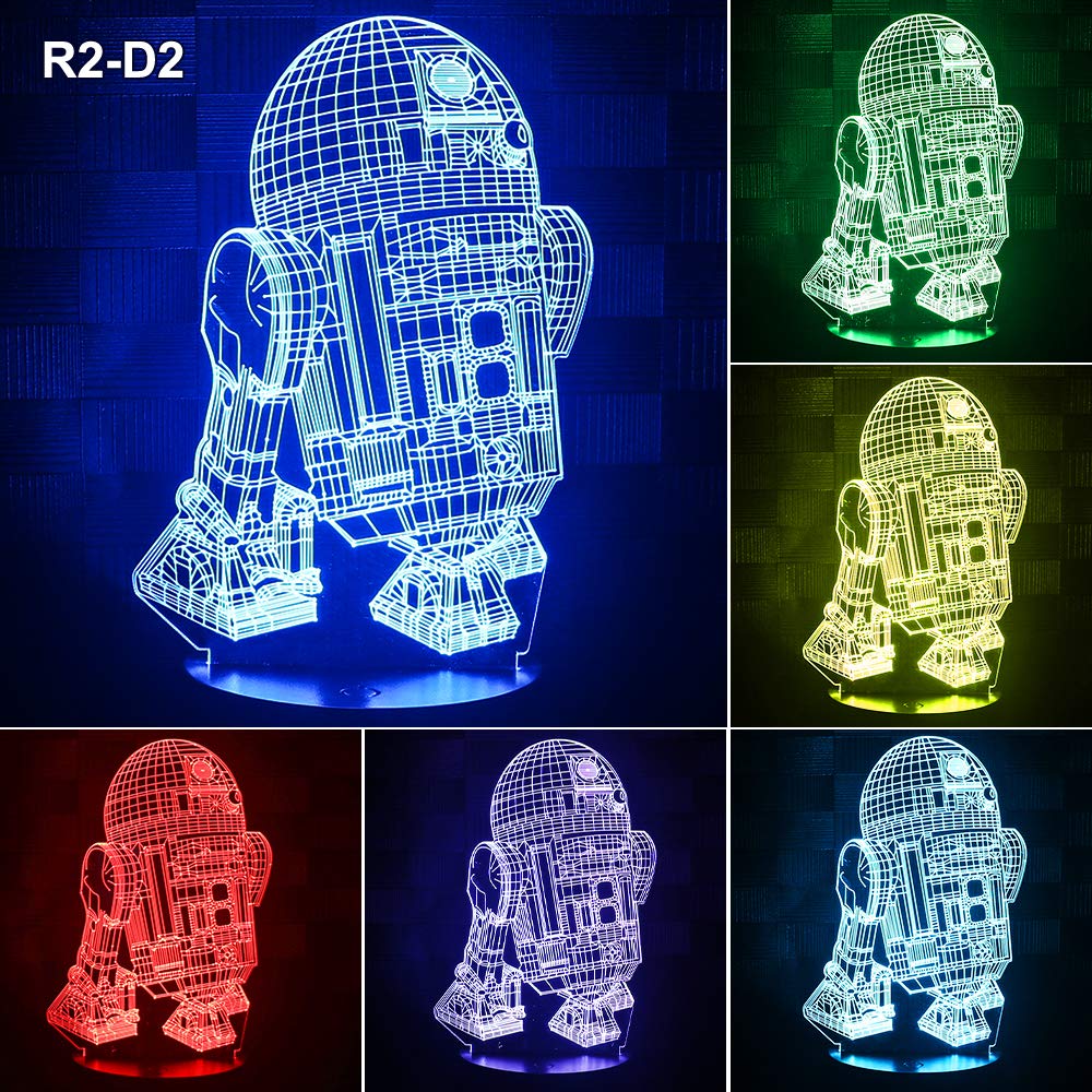 Dreamy Cubby 3D Night Light — 4 Patterns, Timing Function, LED Night Lamp for Kids Room Decor | Great Gift