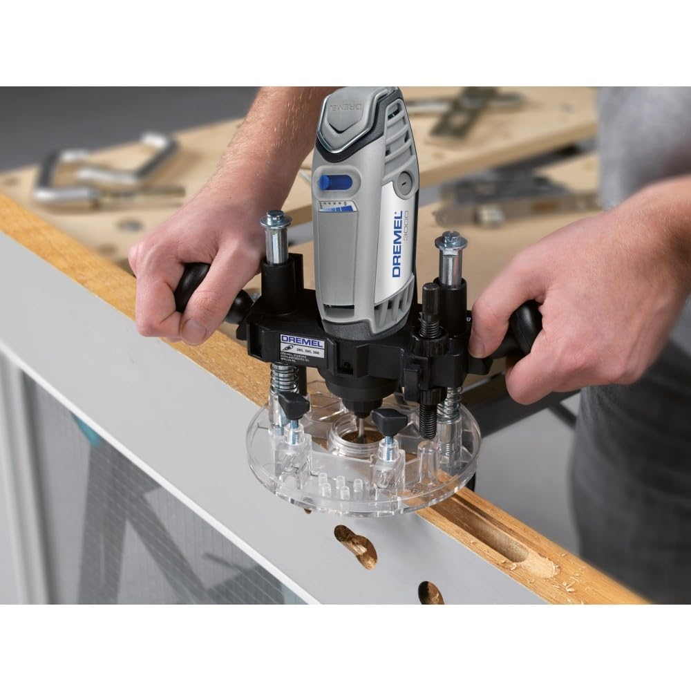 Dremel 335-01 Plunge Router Attachment | Compact Router for Small Projects