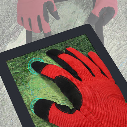 DULFINE High Performance Work Gloves for Men (3 Pairs) – Extra Large, Touch Screen Ready