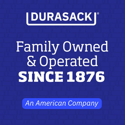DURASACK Heavy Duty Sand Bags – 14x26 in, 50 lb Capacity, UV Protected, Pack of 20 with Tie Strings
