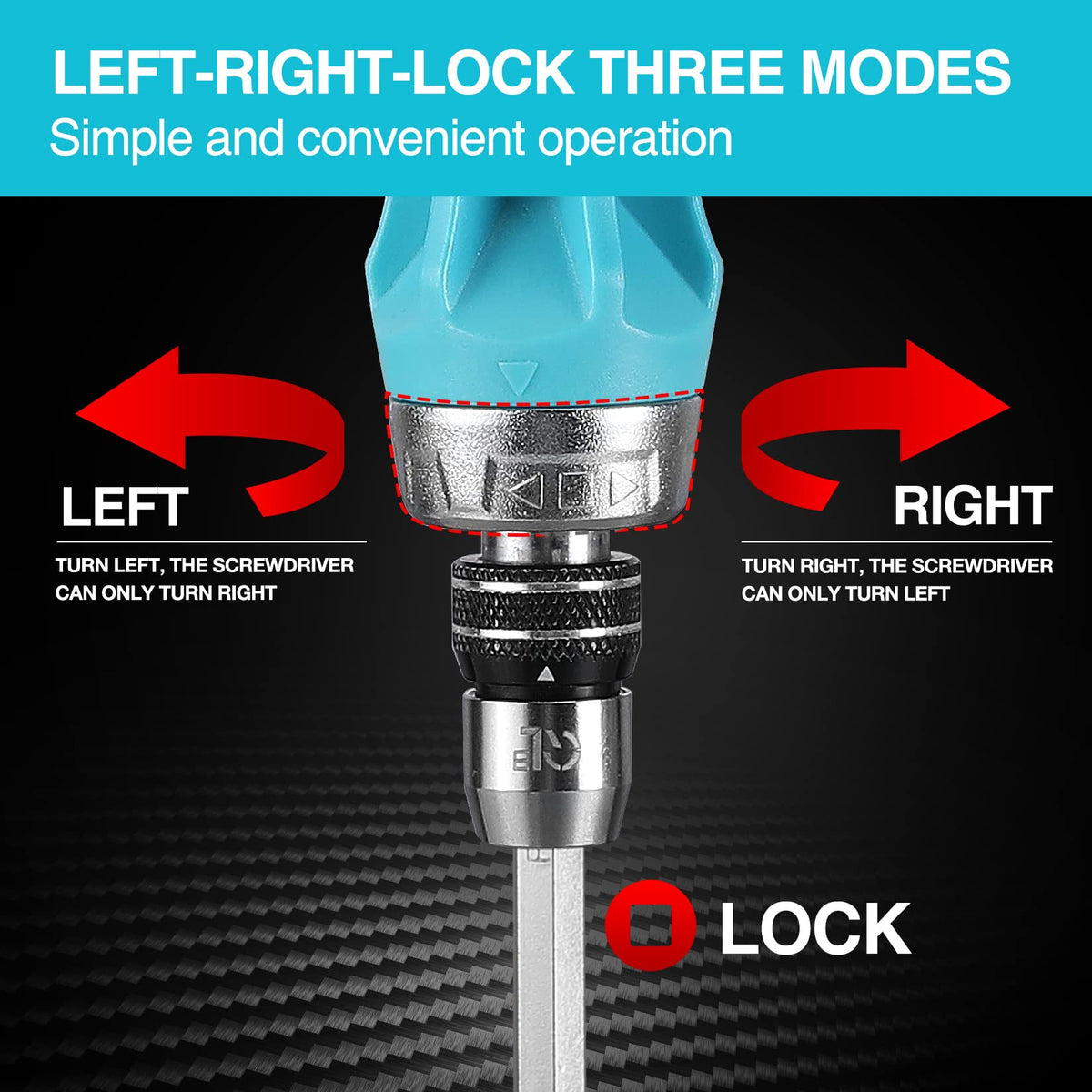 DURATECH 2PC Ratcheting Screwdriver Set — 12-in-1 Standard & Stubby with Quick-Load Bits