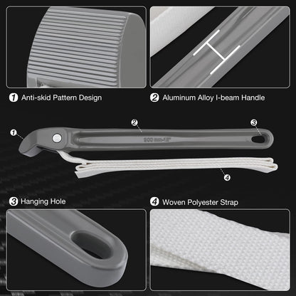 DURATECH Strap Wrench 12-inch Handle – Adjustable Nylon Strap