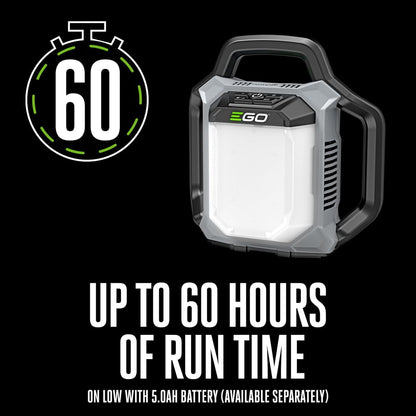 EGO Power+ Portable Compact Light LT0300 — 3,000 Lumens, 2700K–5000K, USB-C