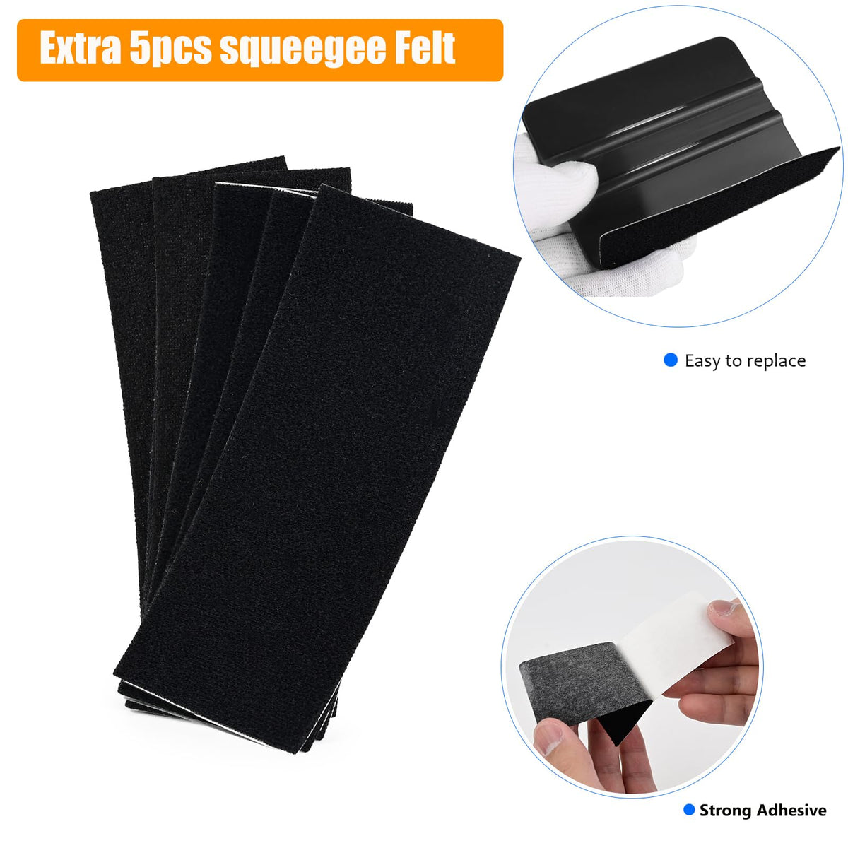 EHDIS Wallpaper Smoothing Tool Kit — Squeegees, Sponge Roller & Cutting Tools for Peel-and-Stick Applications