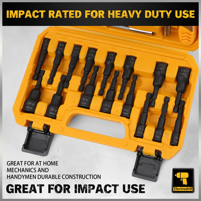 ELEAD 47-Piece Magnetic Nut Driver & Bit Set | Strong Magnetism