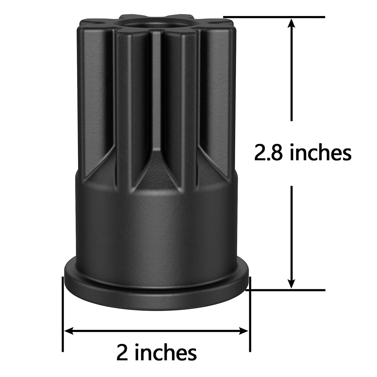 ELONN Engine Barring Socket for CAT & Mack Engines - 8-Spline, 1/2 in Drive, 42CrMo