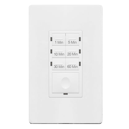 ENERLITES 1-Hour Countdown Timer Switch – 1-60 Min, No Neutral Required, UL Listed