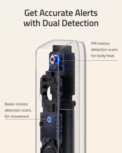eufy Security Video Doorbell Dual Camera - 2K HDR, Wireless Battery, HomeBase, No Monthly Fee