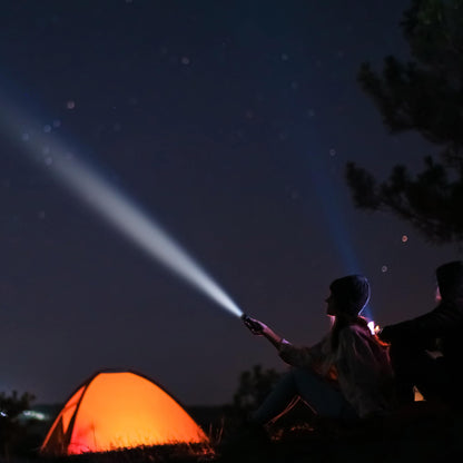 EverBrite 3000LM Rechargeable LED Flashlight – 5 Modes, Zoomable Head, USB-C Charge