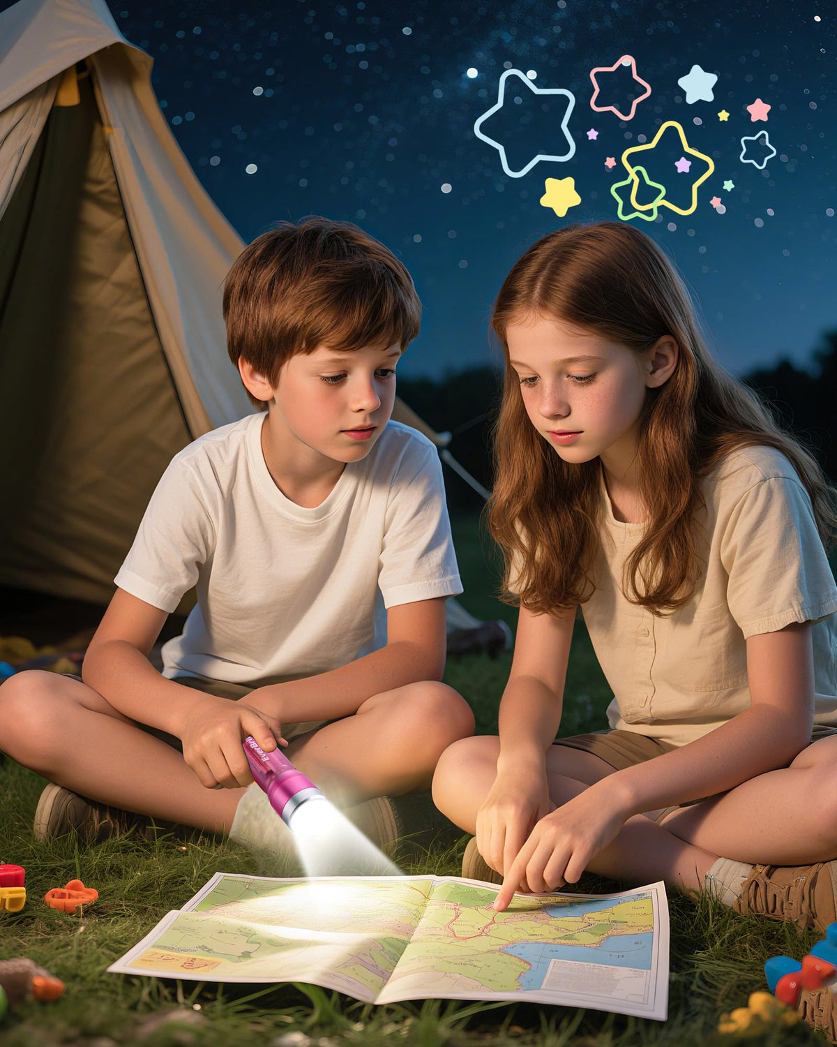 EverBrite 3-Pack Small Flashlight | Compact LED with 3 Modes IP54 Water-Resistant 3 AAA Included