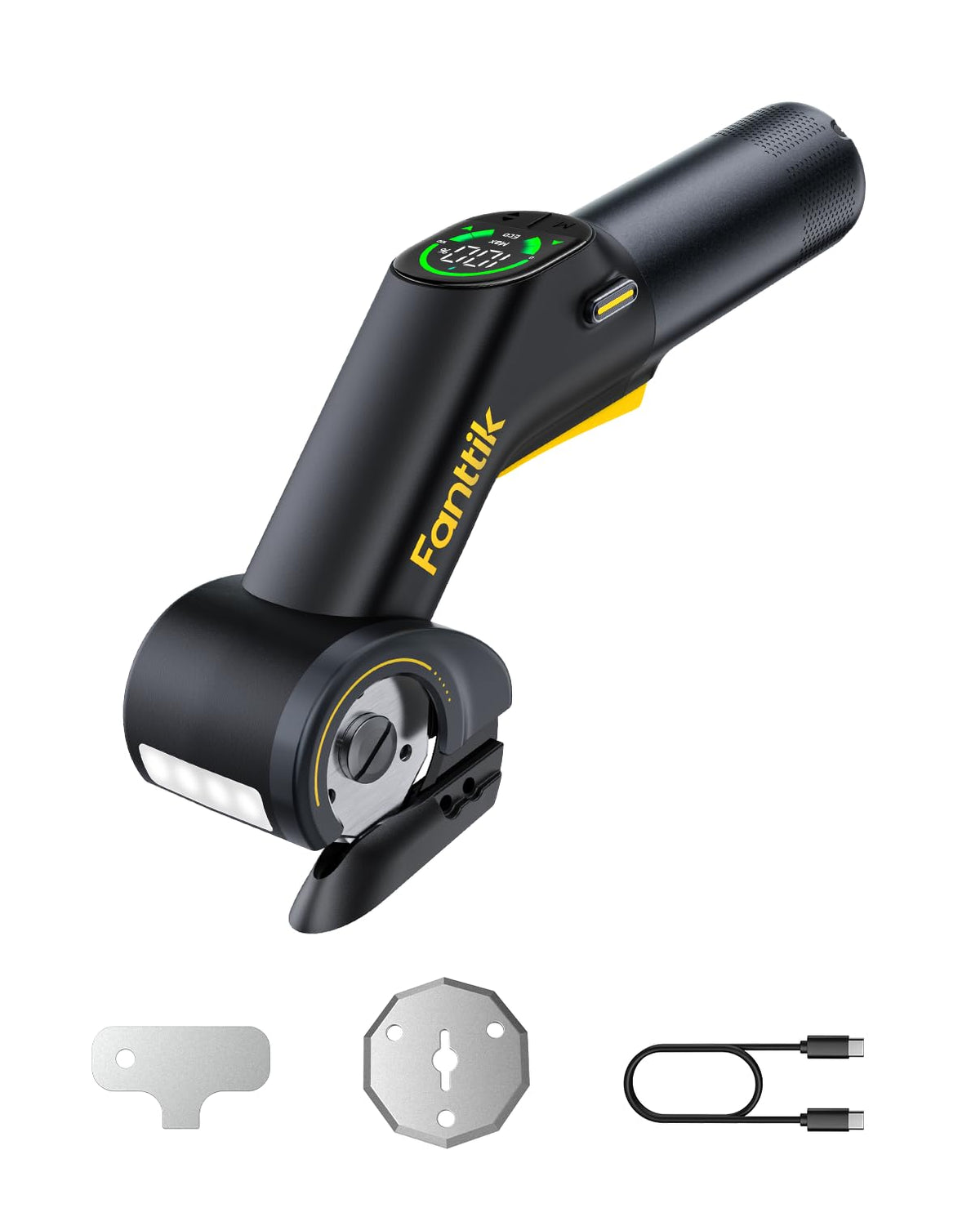 Fanttik C10 Pro BowGuide Electric Cardboard Cutter – Cordless Scissors with LED Display