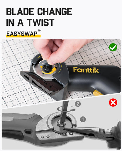Fanttik C10 Pro BowGuide Electric Cardboard Cutter – Cordless Scissors with LED Display
