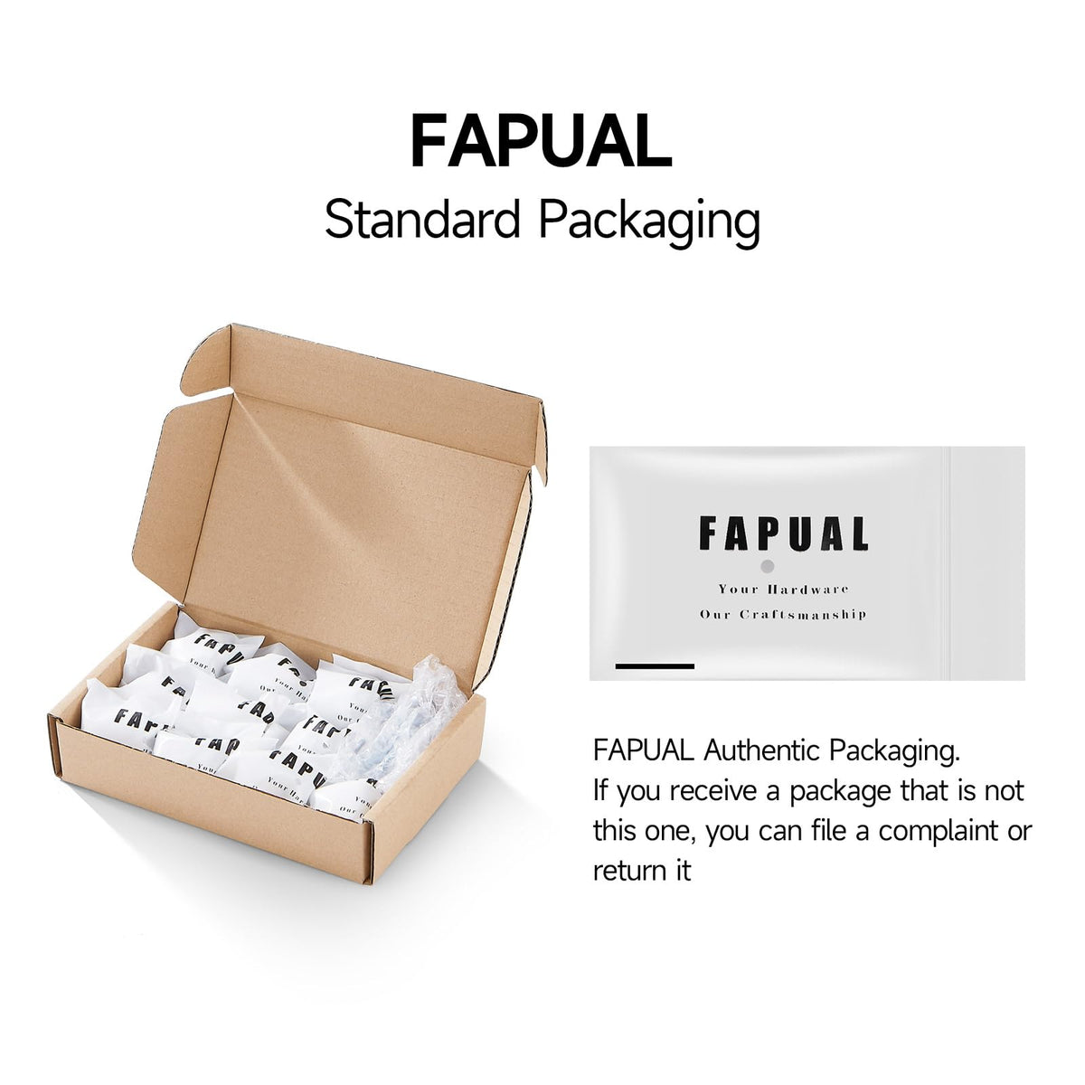 FAPUAL 10 Pack Matte Black Cabinet Knobs – 32mm Round Knurled Hardware for Cabinets & Drawers