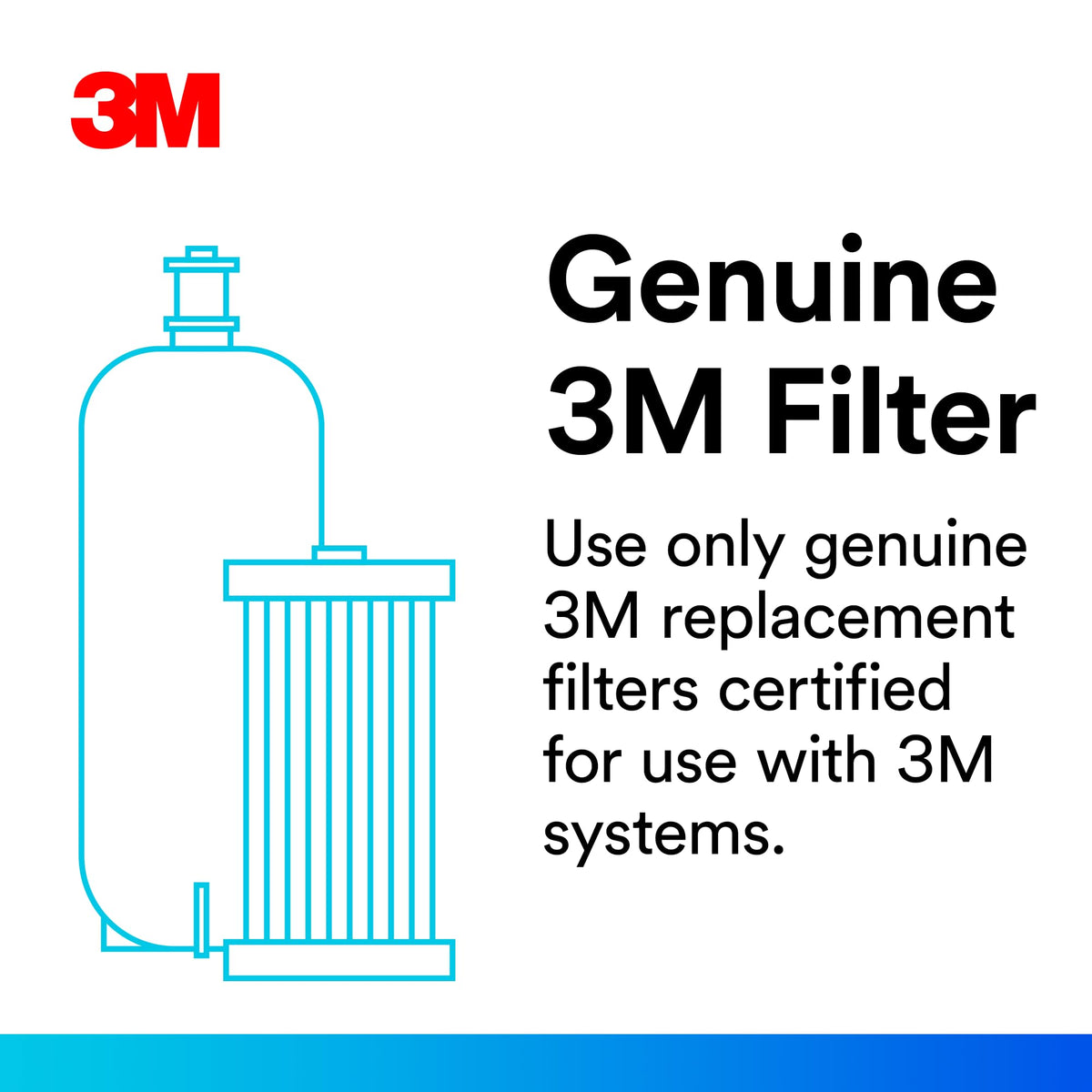 Filtrete Maximum Under Sink Quick Change Filter 3US-MAX-F01 | 1,500 Gallons