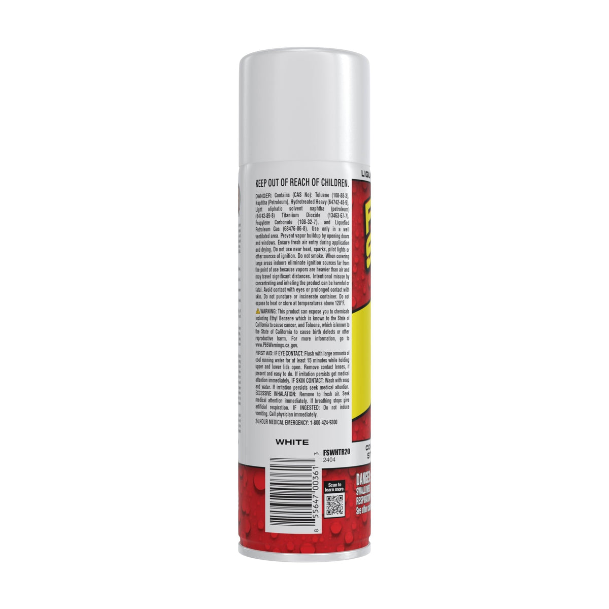 Flex Seal 14 oz White 2-Pack — Stop Leaks Instantly, Waterproof Rubber Sealant