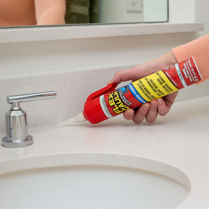 Flex Caulk – Silicone Sealant, Waterproof & Weatherproof, 6.5 oz, 1-Pack | Flex Seal