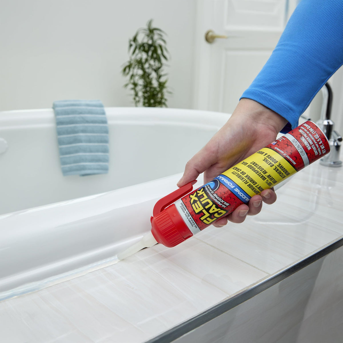 Flex Caulk – Silicone Sealant, Waterproof & Weatherproof, 6.5 oz, 1-Pack | Flex Seal