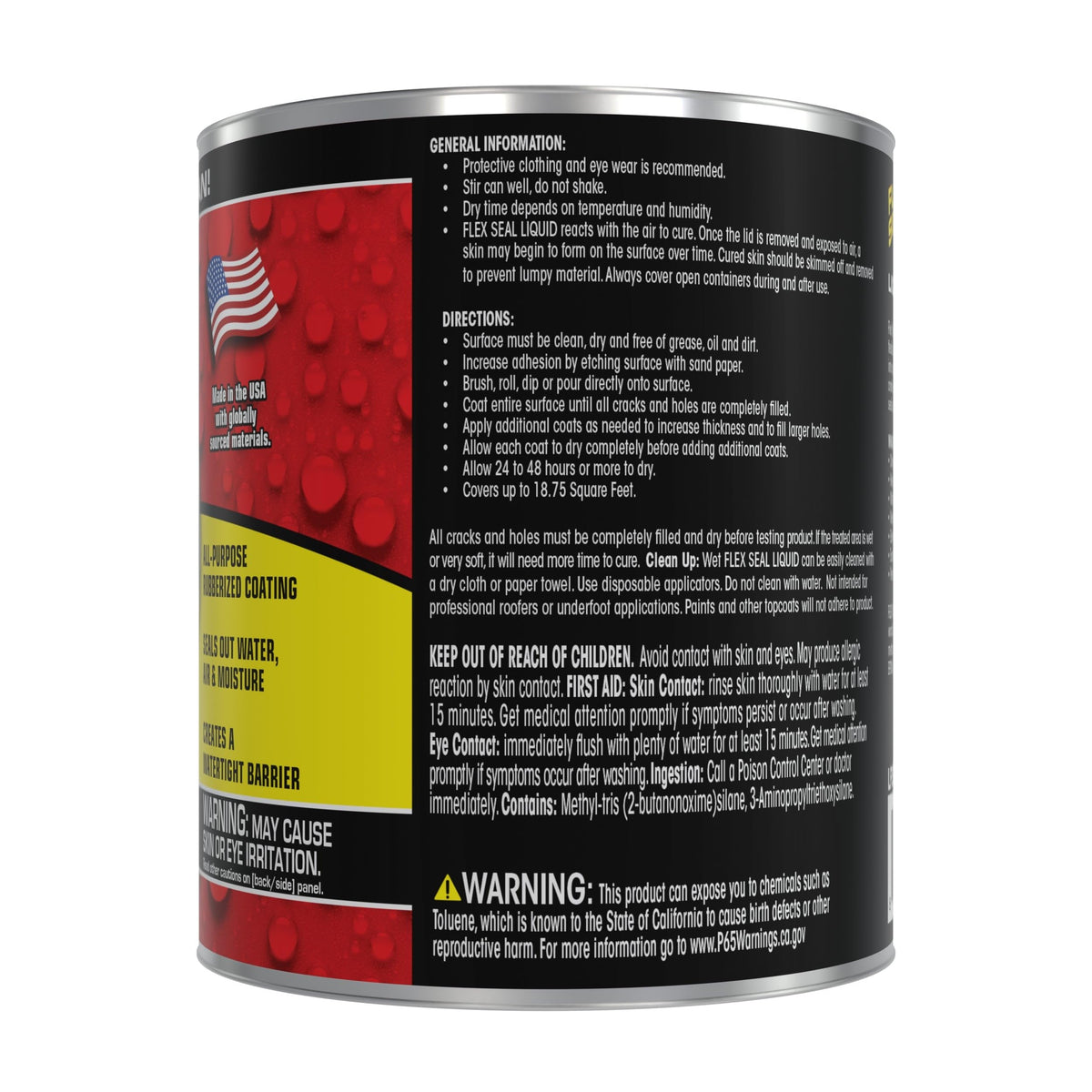 Flex Seal Liquid – Waterproof Flexible Rubber Coating (16 oz)