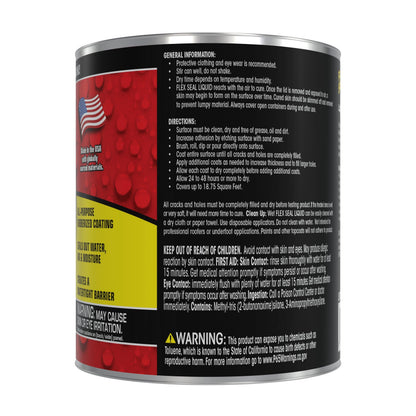 Flex Seal Liquid – Waterproof Flexible Rubber Coating (16 oz)