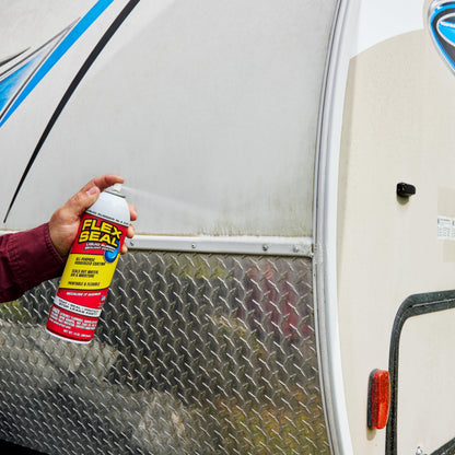Flex Seal 14 oz White 2-Pack — Stop Leaks Instantly, Waterproof Rubber Sealant