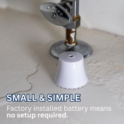Flood Buzz Small Water Leak Alarm 3-Pack | Ready to Use, No Setup Required