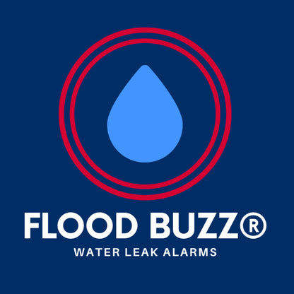 Flood Buzz Small Water Leak Alarm 3-Pack | Ready to Use, No Setup Required