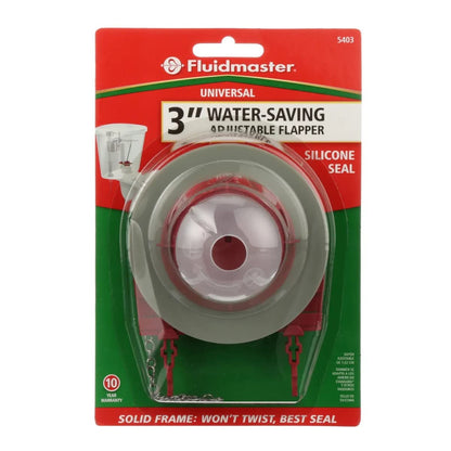 Fluidmaster 5403 3-Inch Water-Saving Long-Life Toilet Flapper