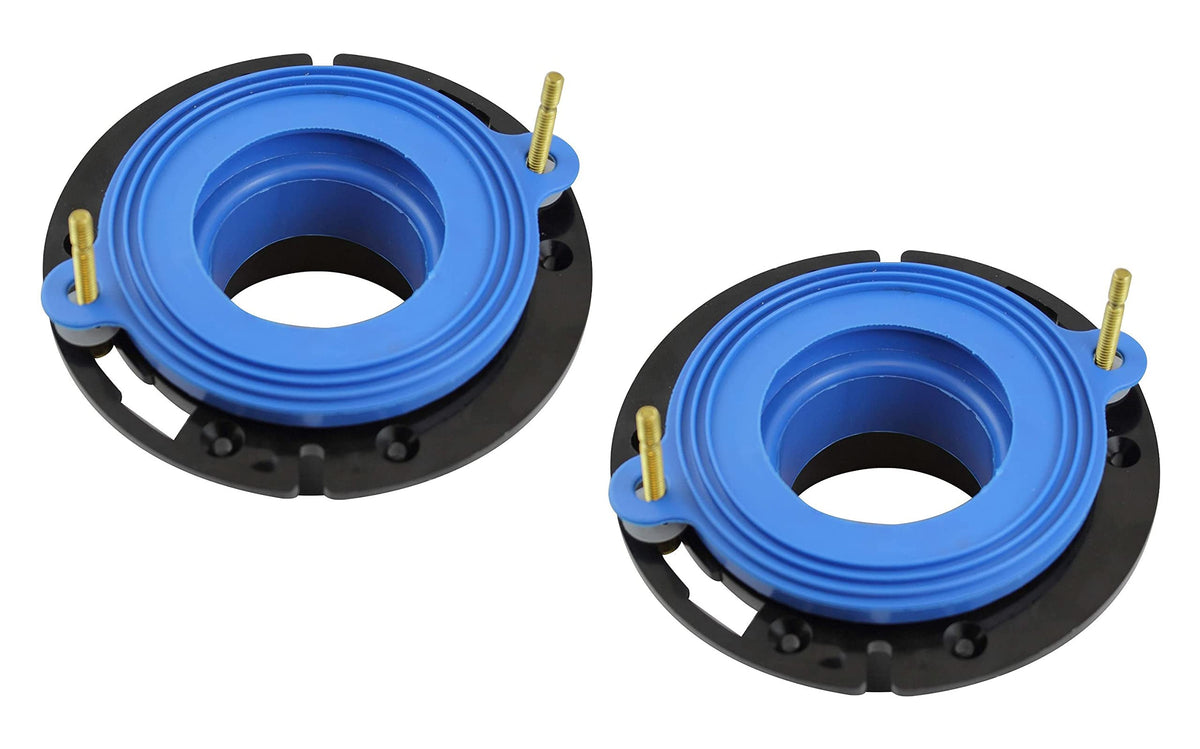 Fluidmaster 7530P8 Universal Wax-Free Toilet Seal | 2-Pack | Fits Any Drain