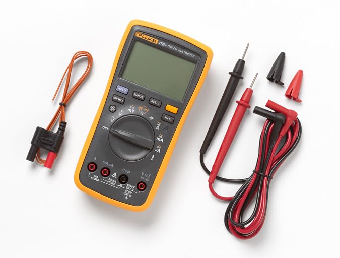 Fluke 17B+ Digital Multimeter – Precise Voltage, Current, and More (1000V/10A)