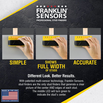 Franklin Sensors ProSensor M70 – 7-Sensor Stud Finder (USA Made)