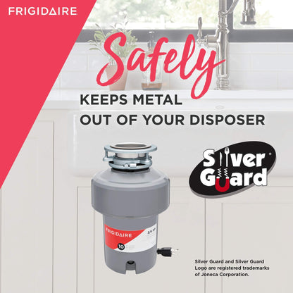 Frigidaire FF75DISPC1 3/4 HP Corded Garbage Disposal – Quiet, Powerful Kitchen Solution